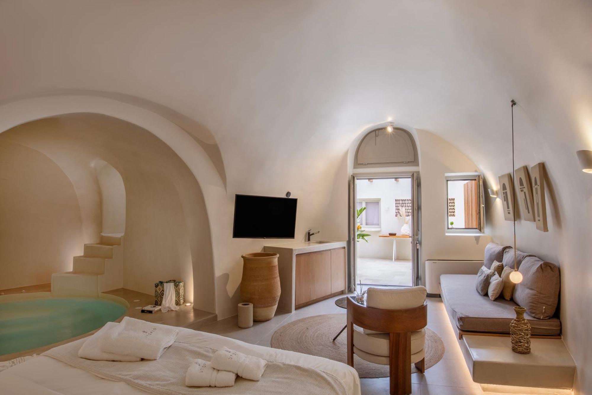 Utopia Villas Santorini Karterados  Buitenkant foto
